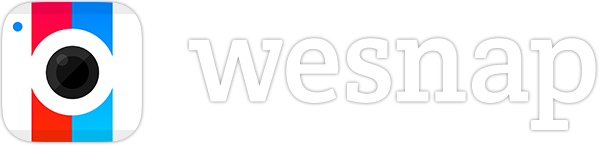 WeSnap logo with icon